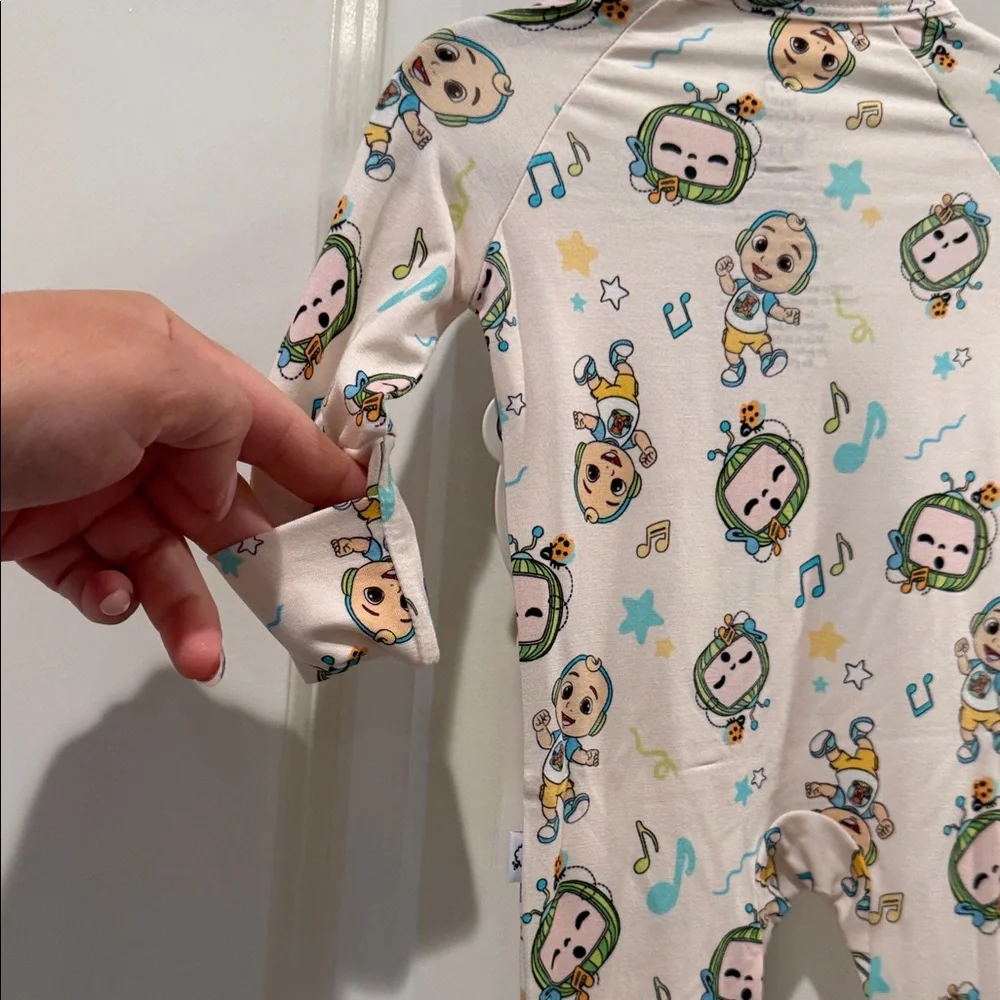 Baby Cocomelon Musical Footed One-Piece Preemie NWT by Dream Big Little Co.